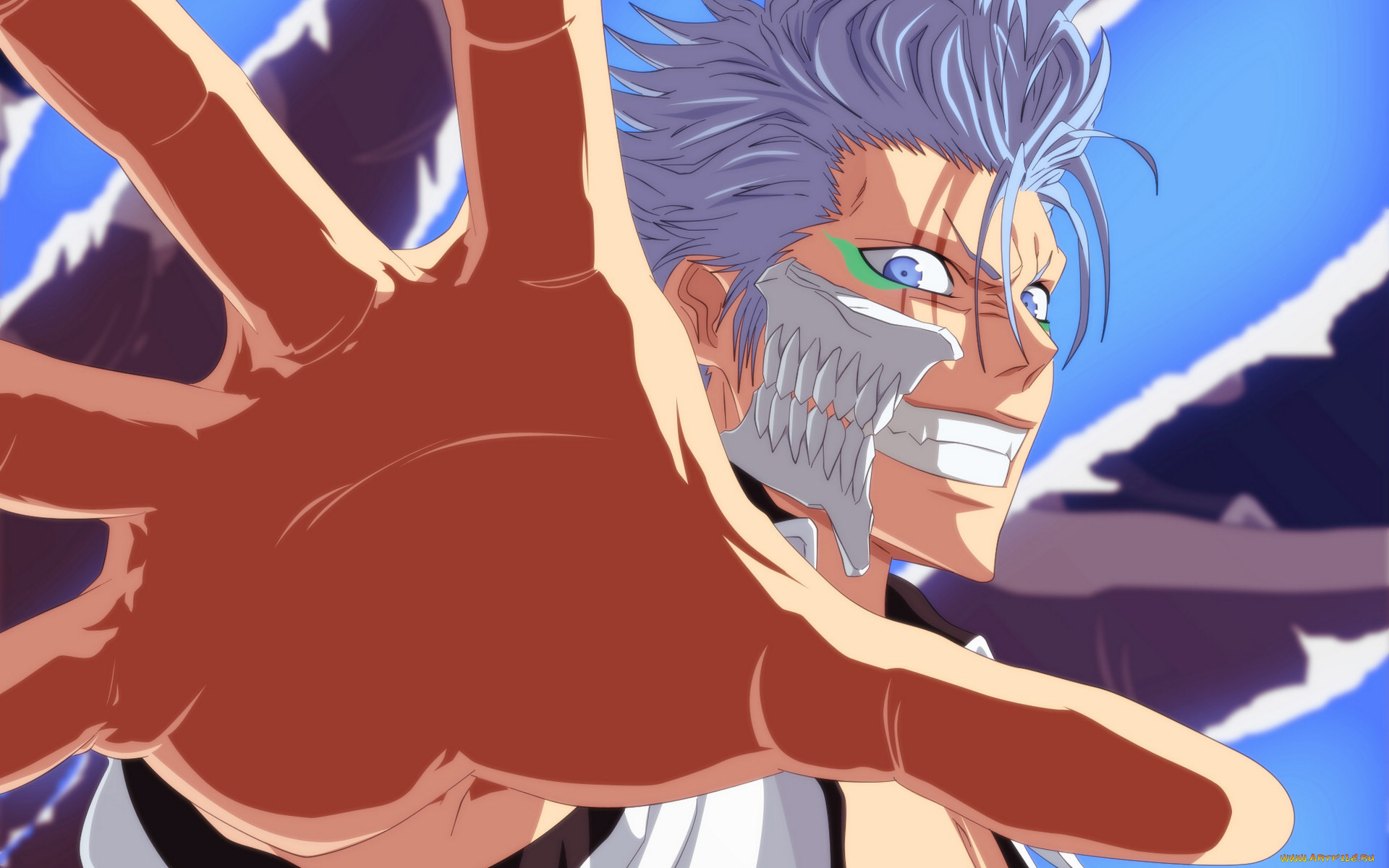 , bleach, grimmjow, jeagerjaques, , anime, art